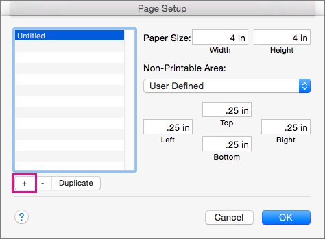 change default print setting in word for mac